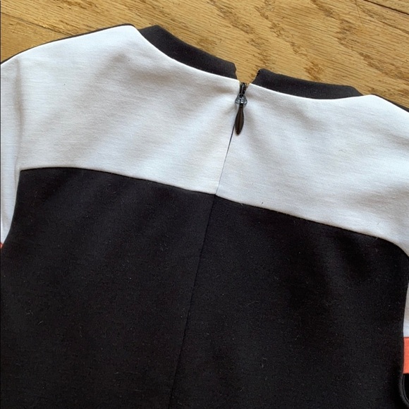 bebe bodycon cap sleeve color block dress - Picture 9 of 9